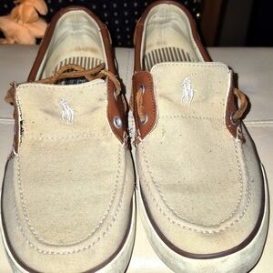 Men's size 10 ralph, loren, polo loafers, or deck shoes